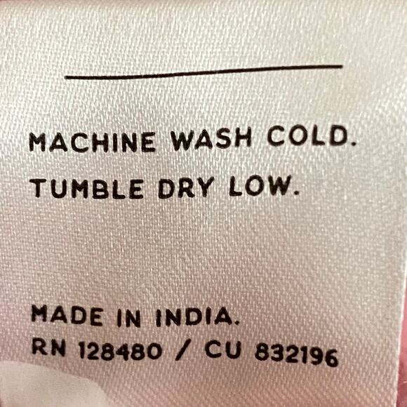 Pact Organic Cotton Blend Crew Neck Pullover Tunic Sweatshirt Womens M Pockets - Picture 15 of 15